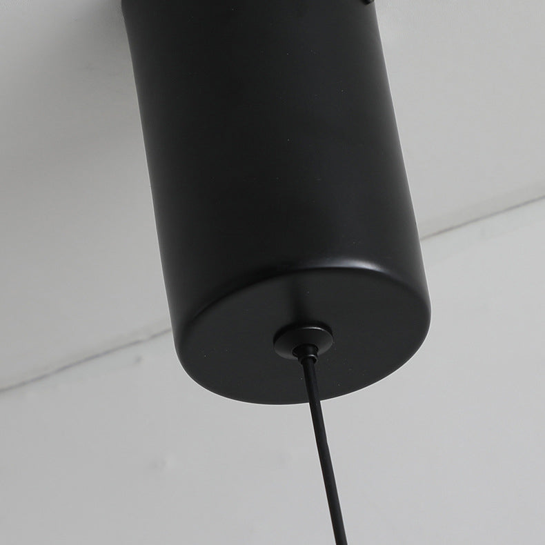 Suspension LED en fer acrylique ronde en forme de soucoupe volante scandinave contemporaine pour chambre 