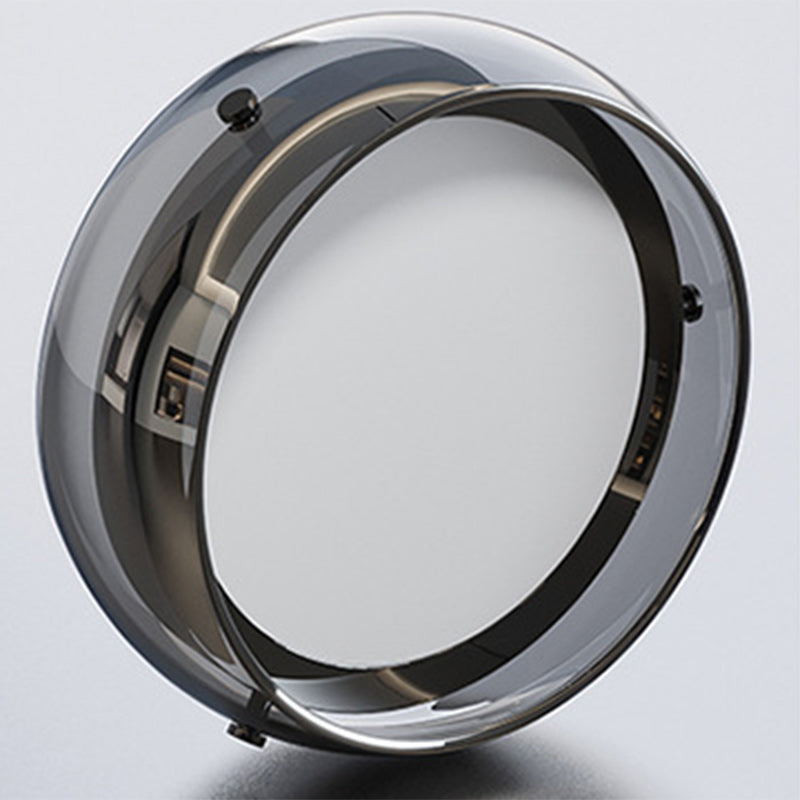 Applique murale LED en verre et aluminium fer cylindre rond scandinave contemporain pour chambre à coucher 