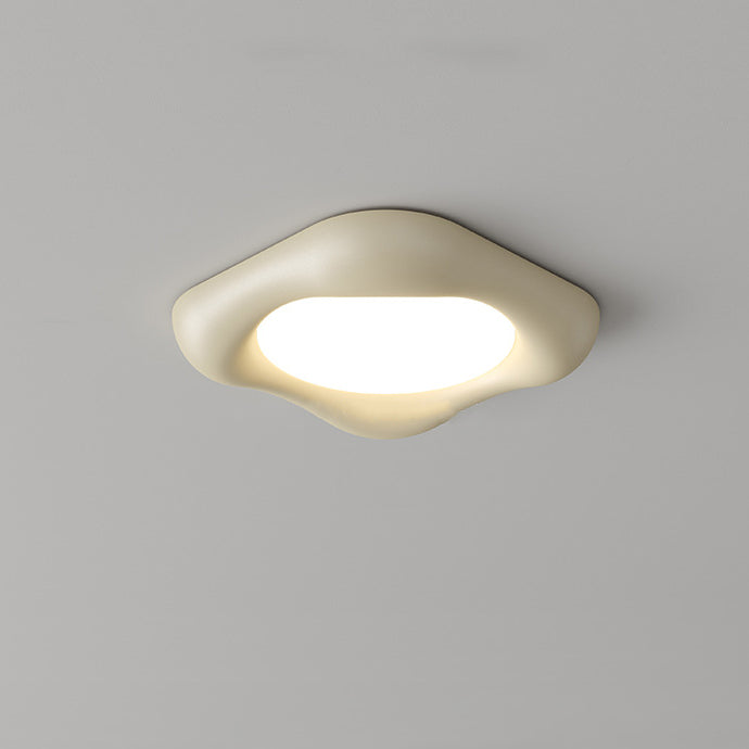 ضوء السقف المثبت على السطح LED البلاستيكي الحديدي الماسي الاسكندنافي المعاصر لغرفة النوم 