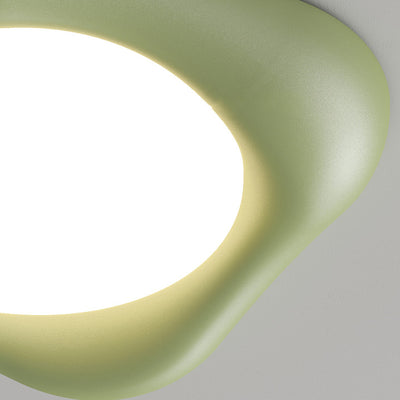 ضوء السقف المثبت على السطح LED البلاستيكي الحديدي الماسي الاسكندنافي المعاصر لغرفة النوم 