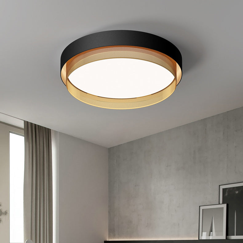 Luz de techo LED empotrada con cúpula redonda minimalista moderna de acrílico para dormitorio 