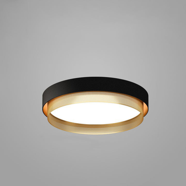 Plafonnier LED en acrylique avec dôme rond minimaliste moderne pour chambre à coucher 
