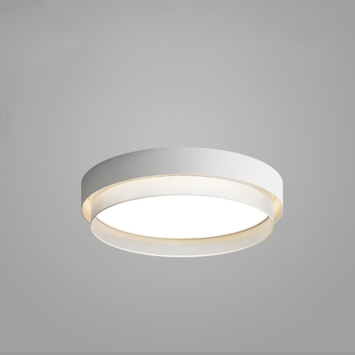 Plafonnier LED en acrylique avec dôme rond minimaliste moderne pour chambre à coucher 