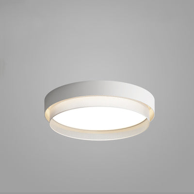 Luz de techo LED empotrada con cúpula redonda minimalista moderna de acrílico para dormitorio 