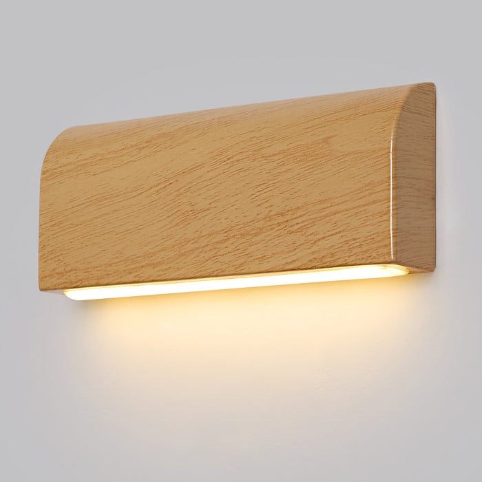Applique murale LED en aluminium trapèze rectangulaire minimaliste moderne pour chambre 