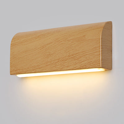 Moderne minimalistische rechteckige Trapez-Aluminium-LED-Wandleuchte für das Schlafzimmer 