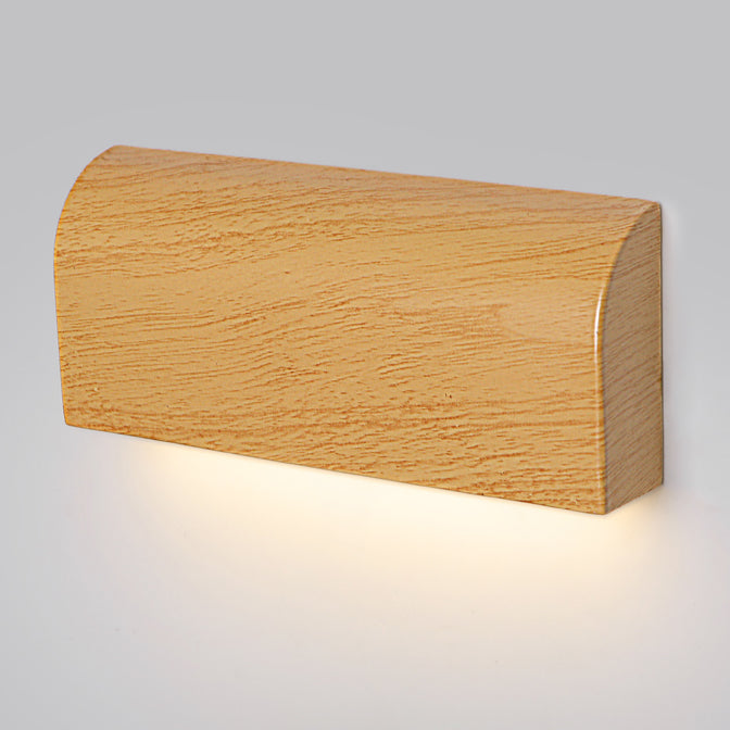 Applique murale LED en aluminium trapèze rectangulaire minimaliste moderne pour chambre 