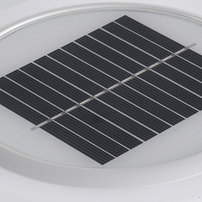 أضواء LED خارجية مقاومة للماء بتصميم حديث وبسيط على شكل لوتس أسطواني مستدير من البولي إيثيلين للفناء 