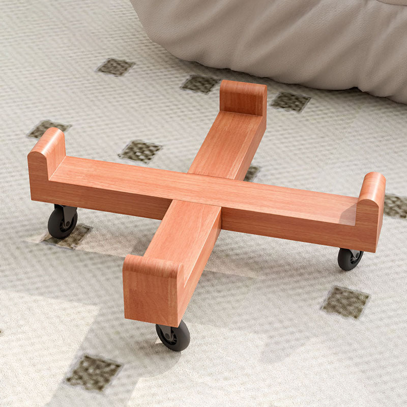 Modern Minimalist Removable Detachable Round Solid Wood Side Table For Living Room
