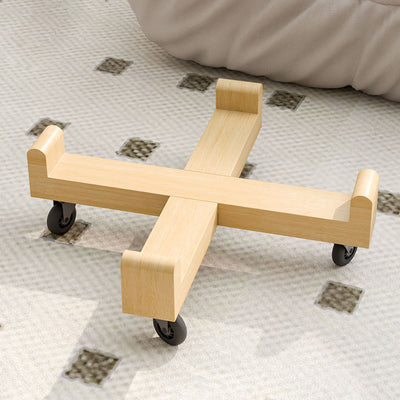 Modern Minimalist Removable Detachable Round Wood Side Table For Living Room