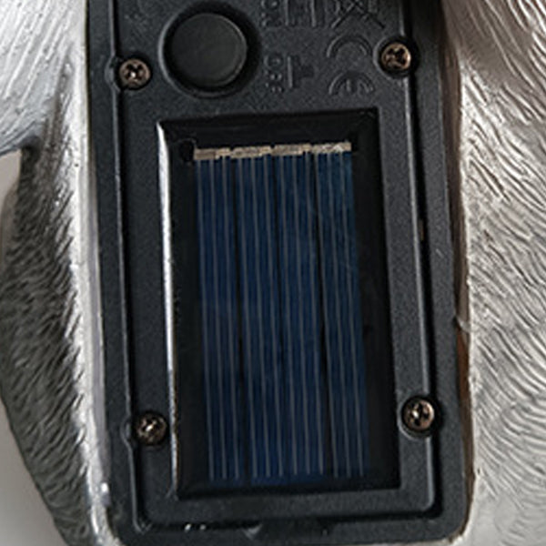Zeitgenössische kreative solarbetriebene wasserdichte Kaninchen-Schmetterling-Harz-LED-Außenleuchte für die Terrasse 