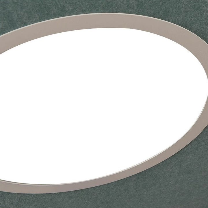Lustre LED en feutre de fer rond scandinave contemporain pour salle à manger 
