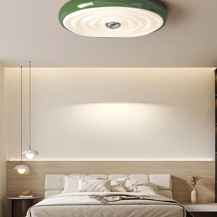 Traditionelle französische runde Eisen-LED-Deckenleuchte für das Schlafzimmer 