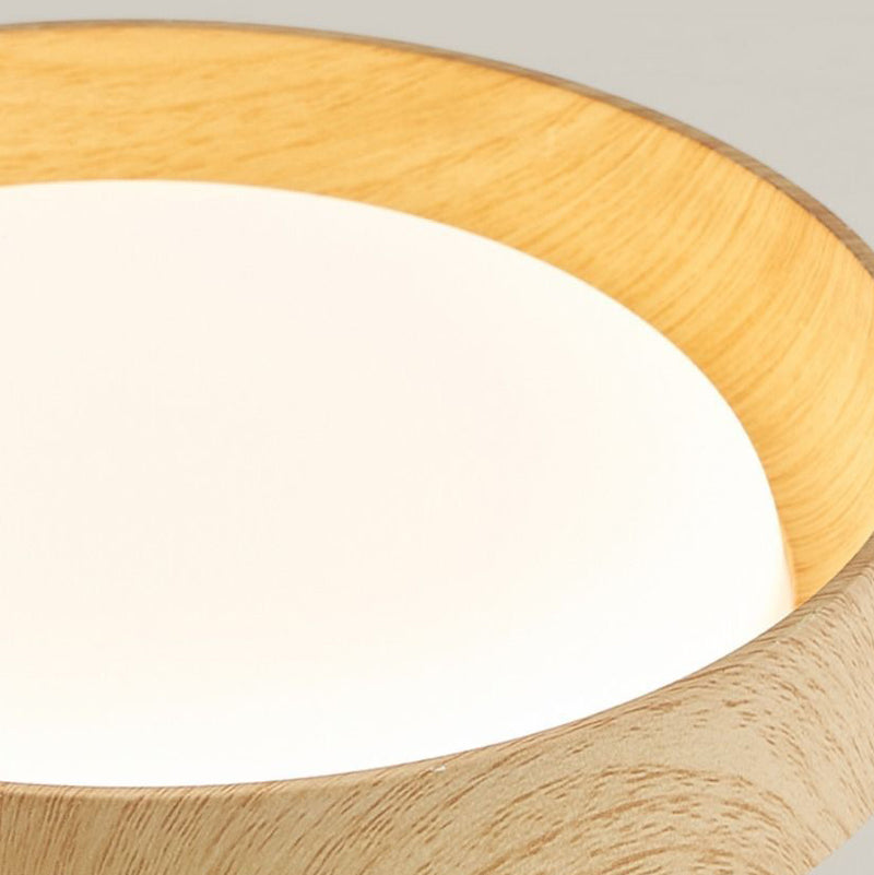 Modern Minimalist ABS PC Square Round LED Flush Mount Ceiling Light For Hallway