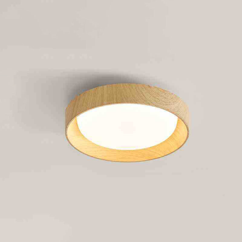 Modern Minimalist ABS PC Square Round LED Flush Mount Ceiling Light For Hallway