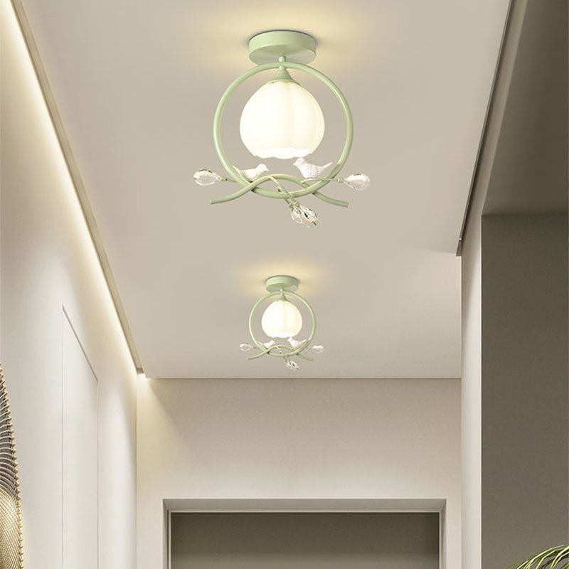 Lumière de plafond semi-encastrée contemporaine créative en forme d&