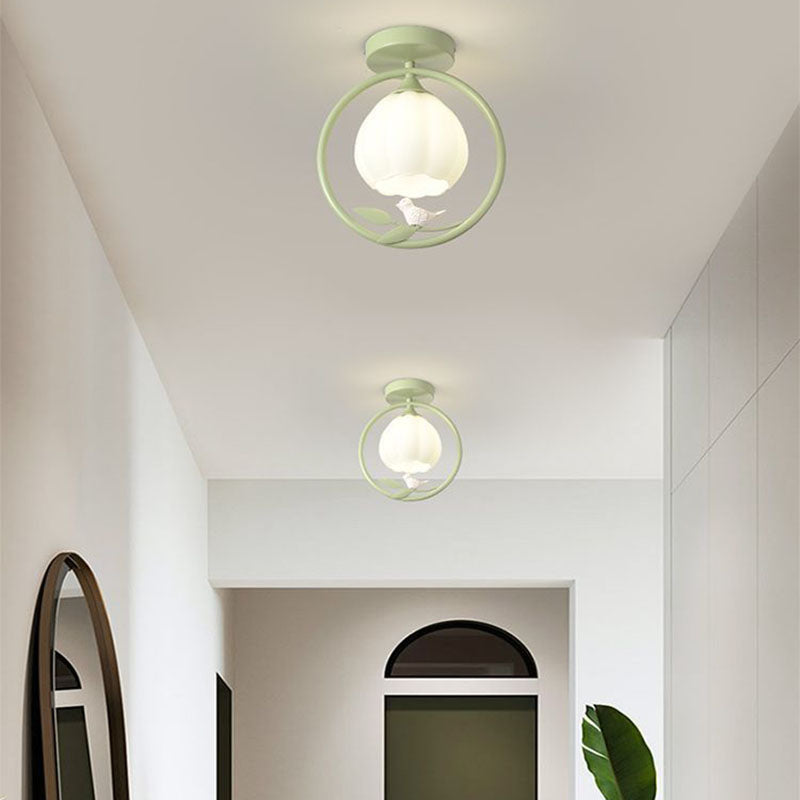 Lumière de plafond semi-encastrée contemporaine créative en forme d&