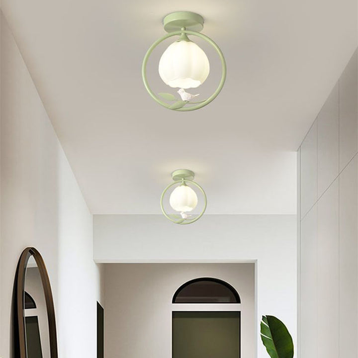 Lumière de plafond semi-encastrée contemporaine créative en forme d&