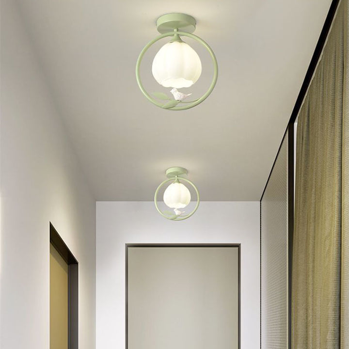 Lumière de plafond semi-encastrée contemporaine créative en forme d&