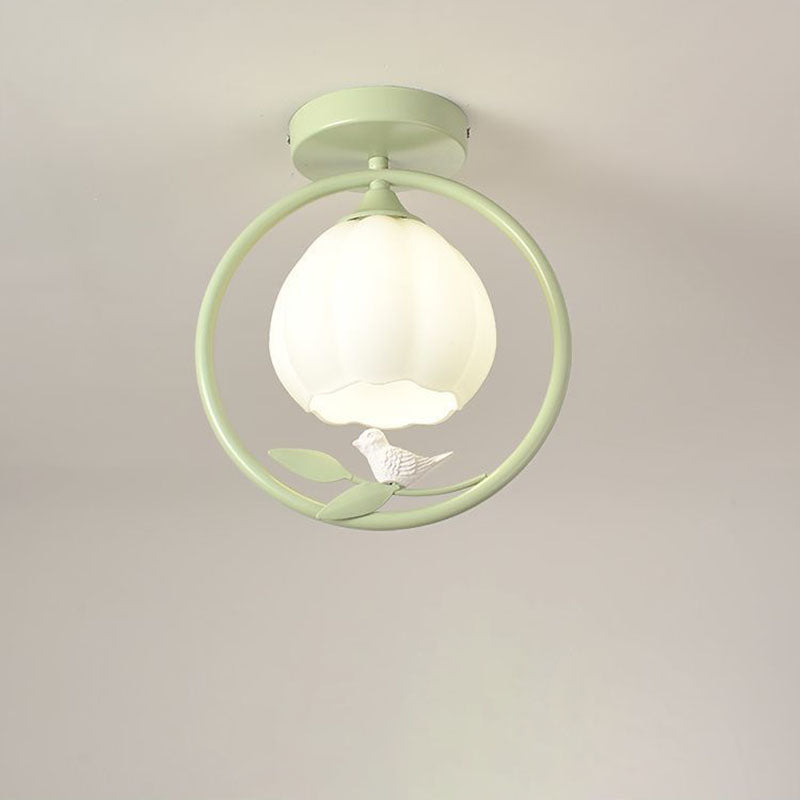 Lumière de plafond semi-encastrée contemporaine créative en forme d&