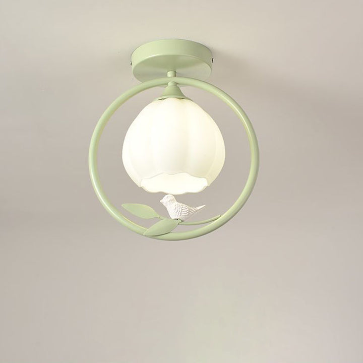 Lumière de plafond semi-encastrée contemporaine créative en forme d&