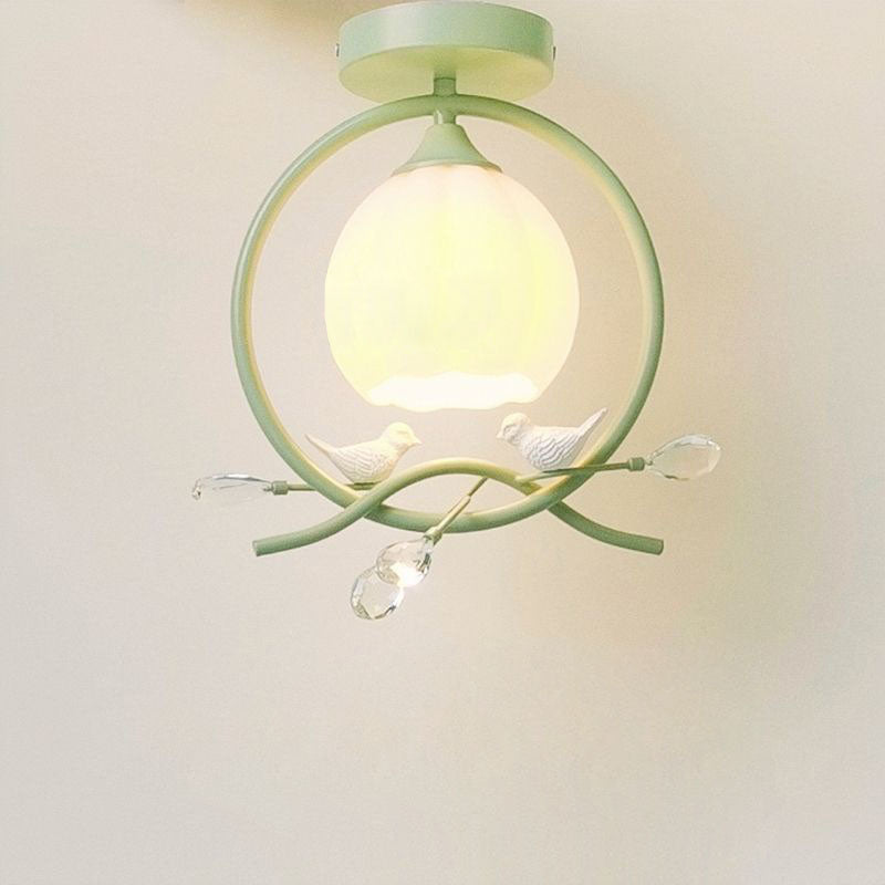 Lumière de plafond semi-encastrée contemporaine créative en forme d&