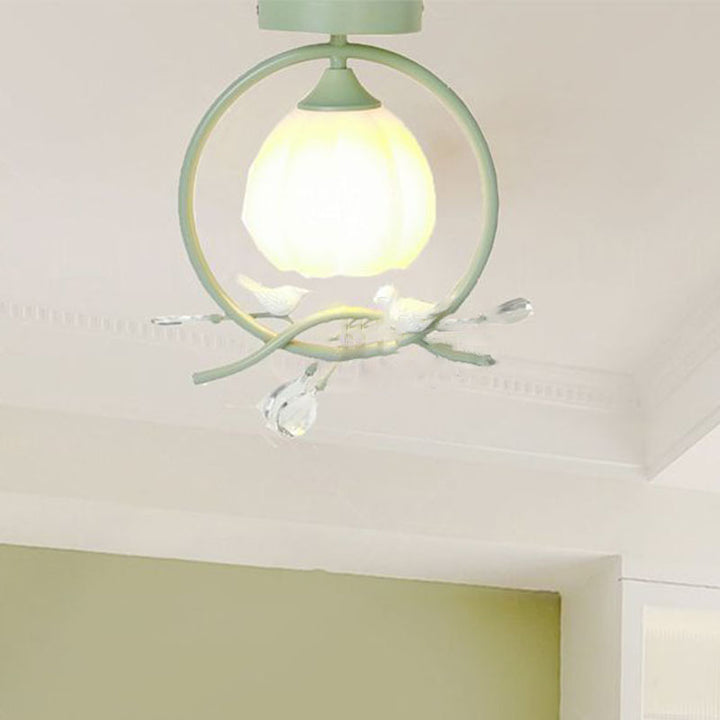 Lumière de plafond semi-encastrée contemporaine créative en forme d&