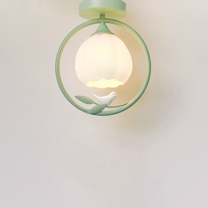 Lumière de plafond semi-encastrée contemporaine créative en forme d&