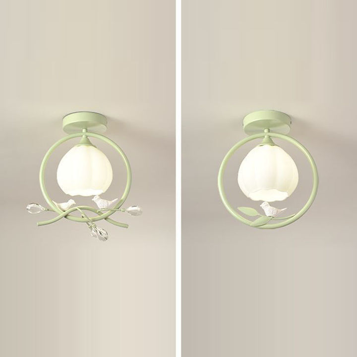 Lumière de plafond semi-encastrée contemporaine créative en forme d&