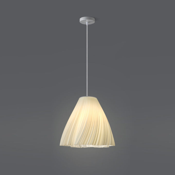 Lámpara colgante contemporánea creativa de cúpula de acrílico y hierro con 1 luz para sala de estar 