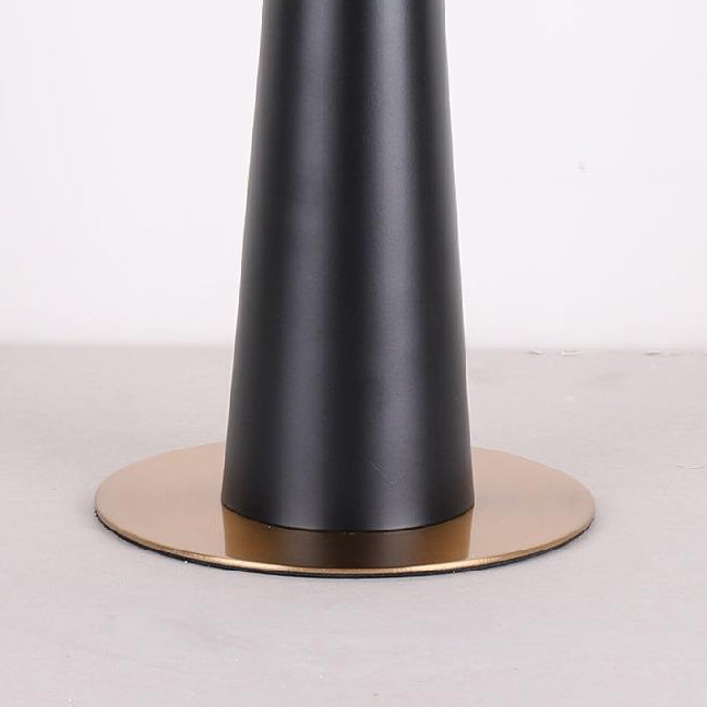 Contemporary Creative UFO Round Aluminum Acrylic LED Table Lamp For Bedroom