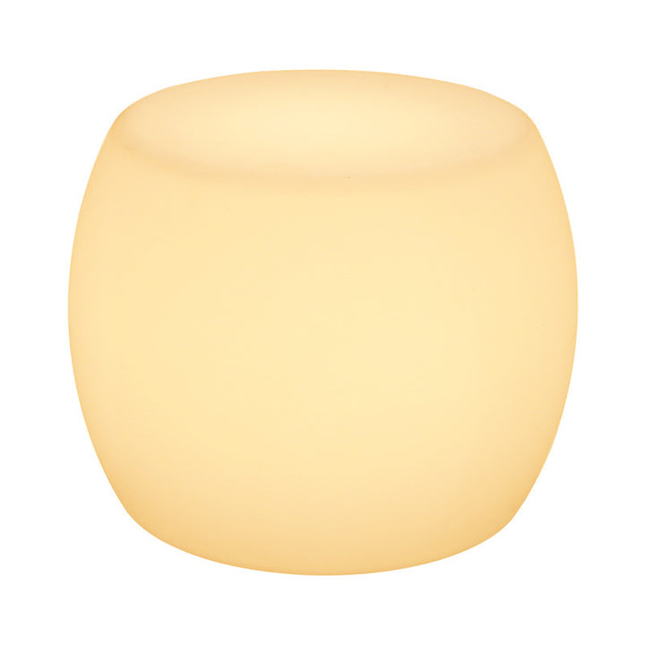 Moderne minimalistische LED-Stehleuchte aus Trommel-PE-Kunststoff für Schlafzimmer 