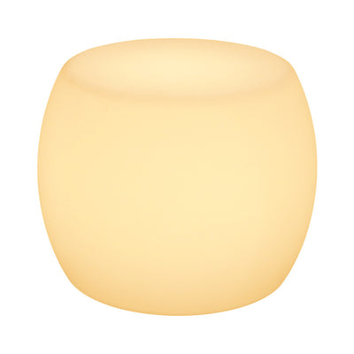 Modern Minimalist Drum PE Plastic LED Floor Lamp For Bedroom