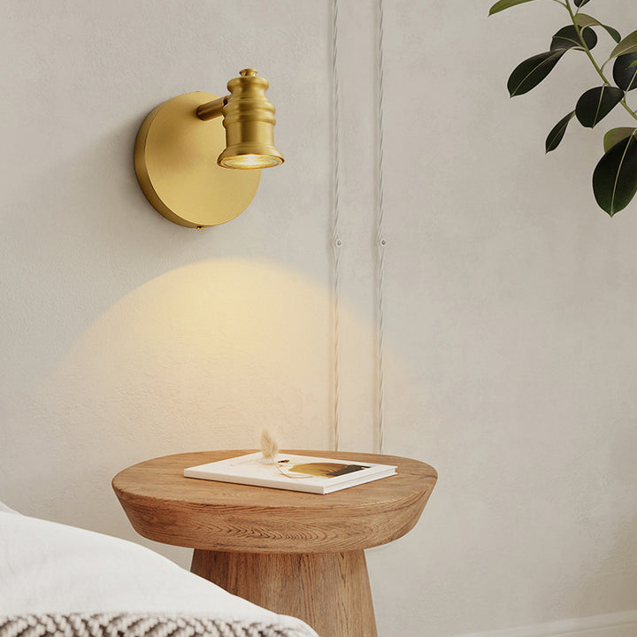 Moderne Luxus Glocke Kupfer 2/3 Licht Wandleuchte Lampe für Flur 