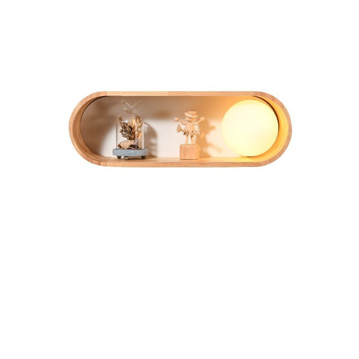 Aplique de pared de 1 luz de hierro rectangular tradicional japonés de madera maciza y vidrio para dormitorio 
