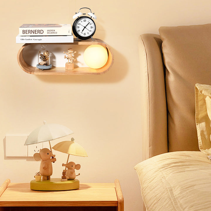 Applique murale traditionnelle japonaise en fer rectangulaire en bois massif avec verre à 1 lumière pour chambre 