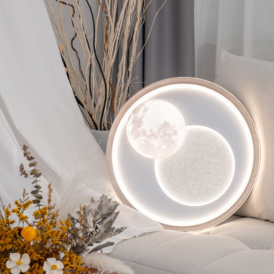 Moderne Einfachheit Wolke Runde Acryl Eisen Aluminium LED Unterputz Deckenleuchte Für Schlafzimmer 