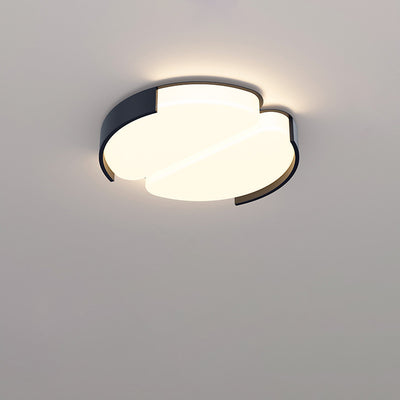 Moderne Einfachheit Rechteck Eisen Kunststoff LED Unterputz Deckenleuchte für Wohnzimmer 