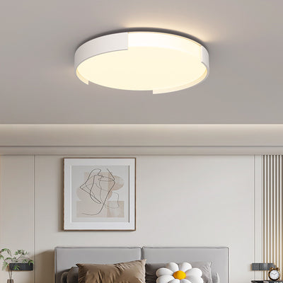 Moderne Einfachheit Rechteck Eisen Kunststoff LED Unterputz Deckenleuchte für Wohnzimmer 
