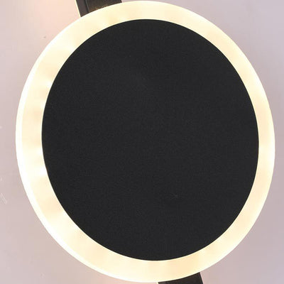 Lámpara de Aplique de Pared LED de Tira Larga de Aluminio Acrílico Minimalista Moderna para Dormitorio 