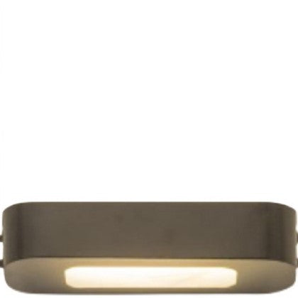 Lámpara colgante LED de vidrio metálico rectangular minimalista moderna para dormitorio 