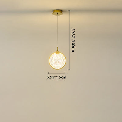 Modern Luxury Round Stainless Steel Aluminum Plastic LED Chandelier For Living Room