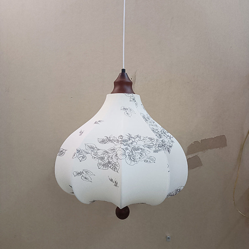 Suspension Luminaire 1 Lumière en Châtaignier Traditionnel Français avec Fer et Bois de Frêne pour Chambre 