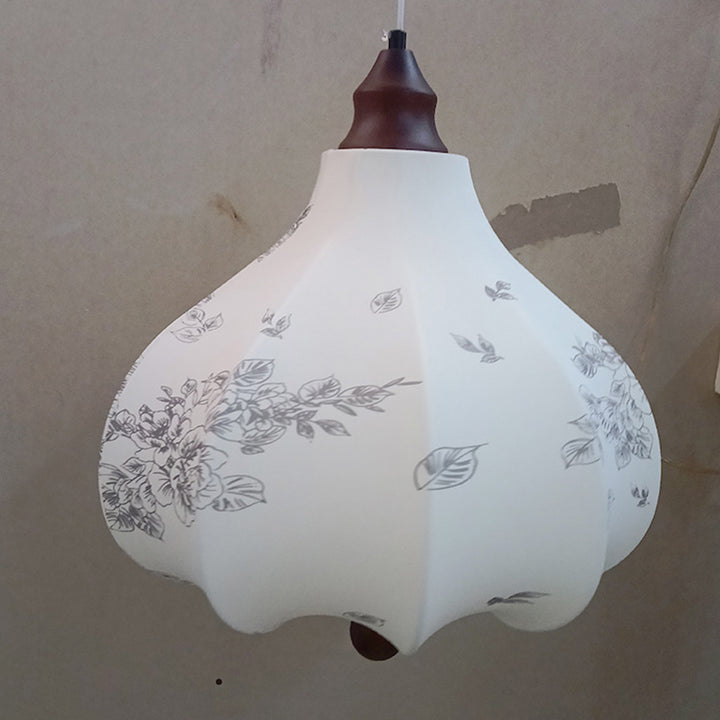 Suspension Luminaire 1 Lumière en Châtaignier Traditionnel Français avec Fer et Bois de Frêne pour Chambre 