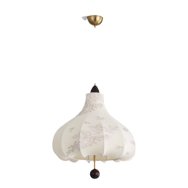 Suspension Luminaire 1 Lumière en Châtaignier Traditionnel Français avec Fer et Bois de Frêne pour Chambre 