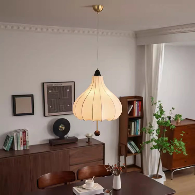 Suspension Luminaire 1 Lumière en Châtaignier Traditionnel Français avec Fer et Bois de Frêne pour Chambre 