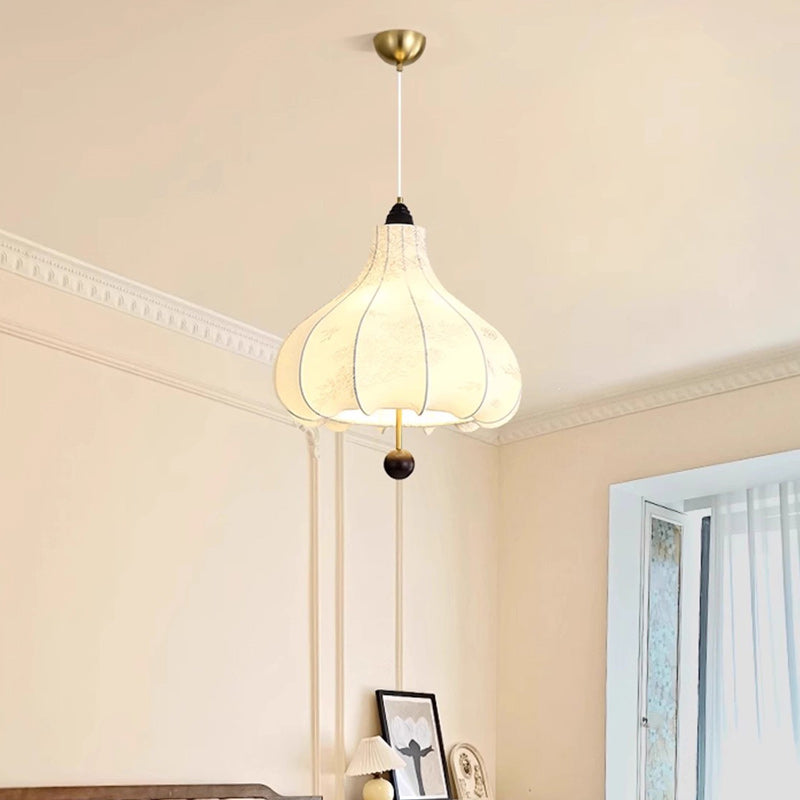 Suspension Luminaire 1 Lumière en Châtaignier Traditionnel Français avec Fer et Bois de Frêne pour Chambre 
