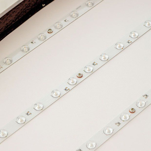 Plafonnier LED encastré traditionnel vintage ovale en acier au carbone avec transfert d&