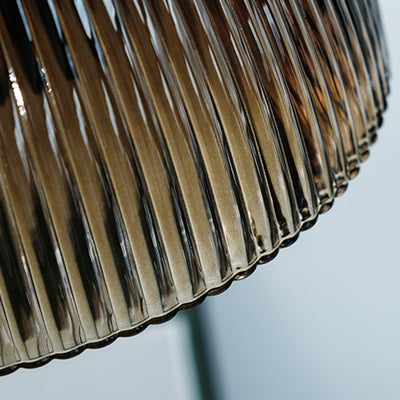 Contemporary Nordic Dome Metal Glass 2-Light Pendant Light For Bedroom