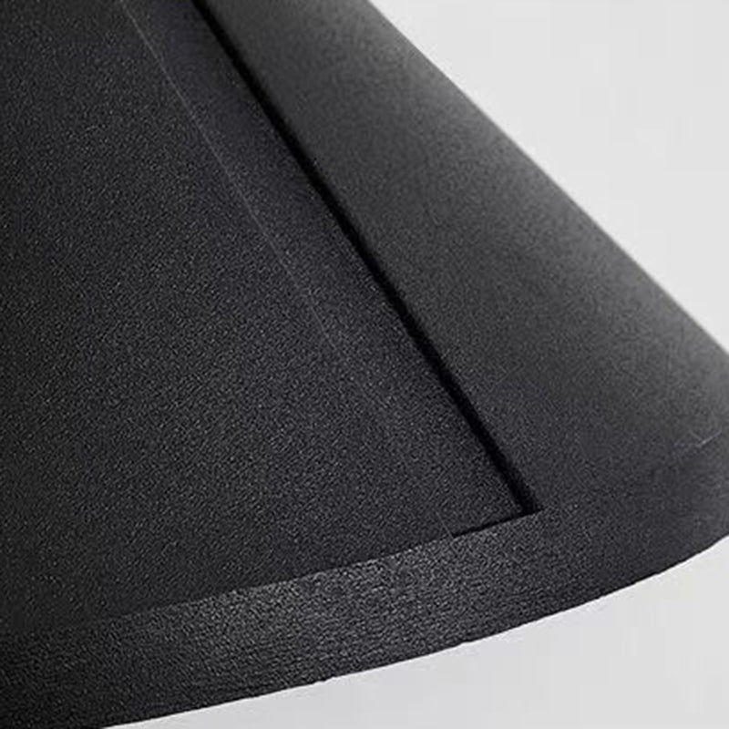 Moderne Einfachheit Halbkonus Aluminium Optische Linse LED Wandleuchte für Schlafzimmer 